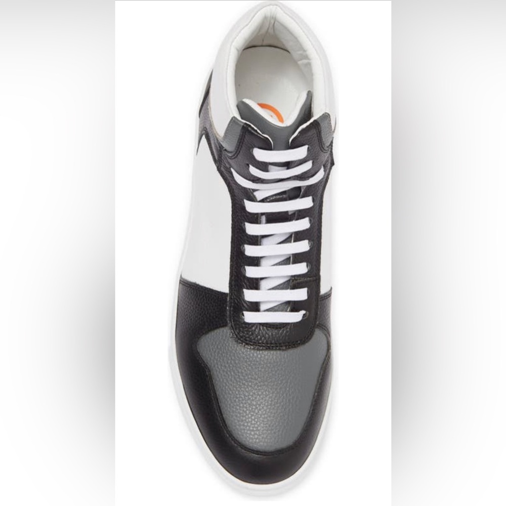 French Connection Jump Colorblock Leather High Top Sneaker (Men) - Picture 12 of 13